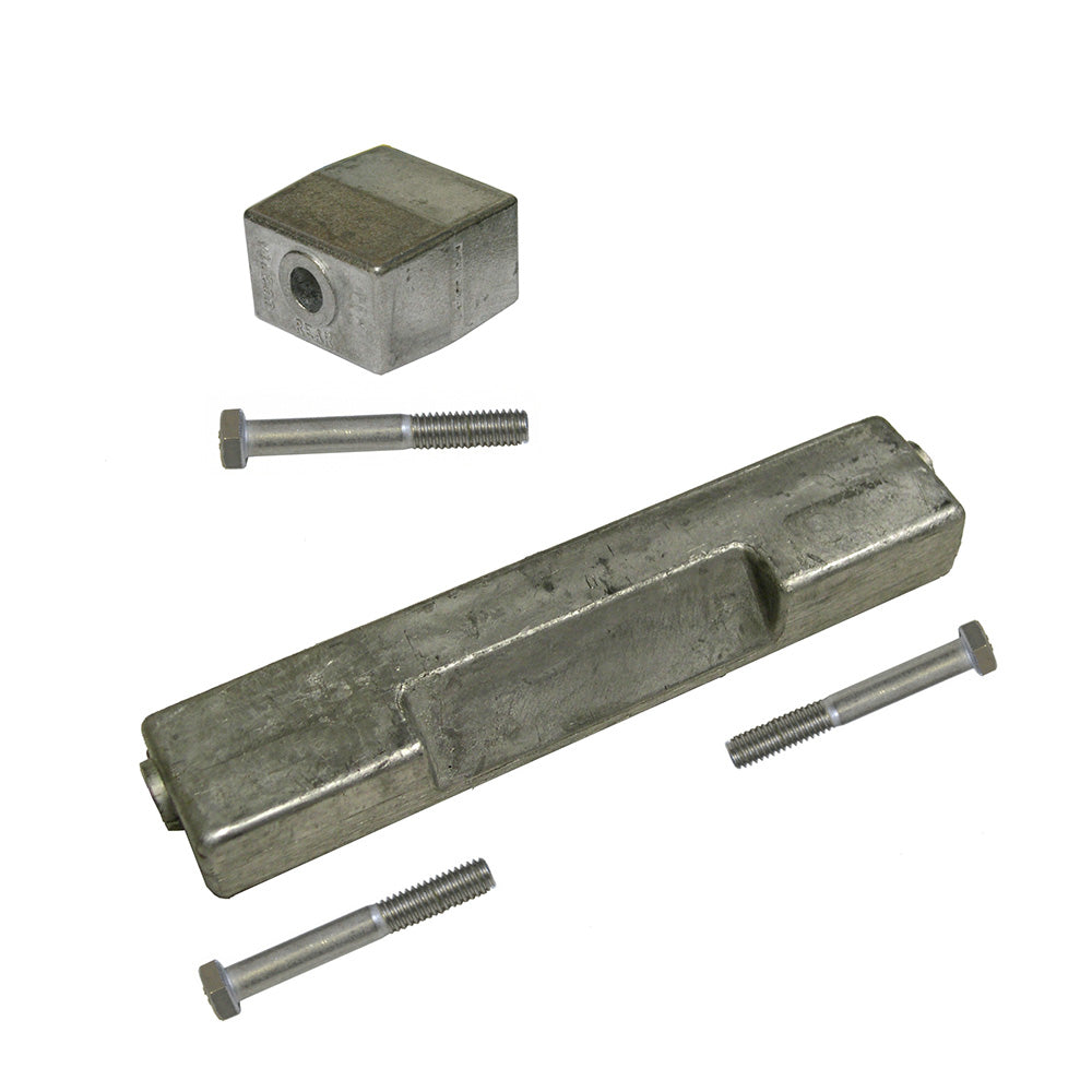 Performance Metals Bombardier JohnsonEvinrude 90225HP 1991 Later Complete Anode Kit Aluminum 10221A