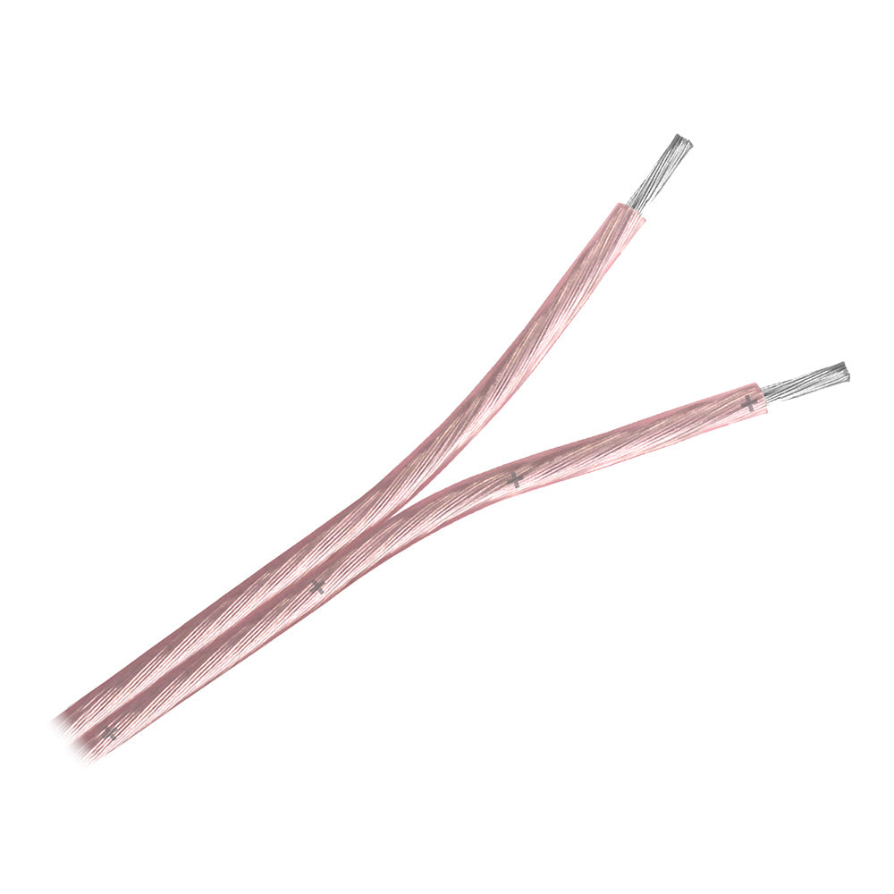 Pacer Clear 162 AWG Two Conductor Speaker Wire 100 W162ACLR100