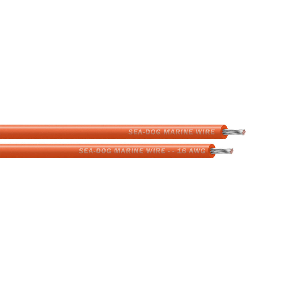 SeaDog 16 AWG Orange Primary Wire 25 8016080