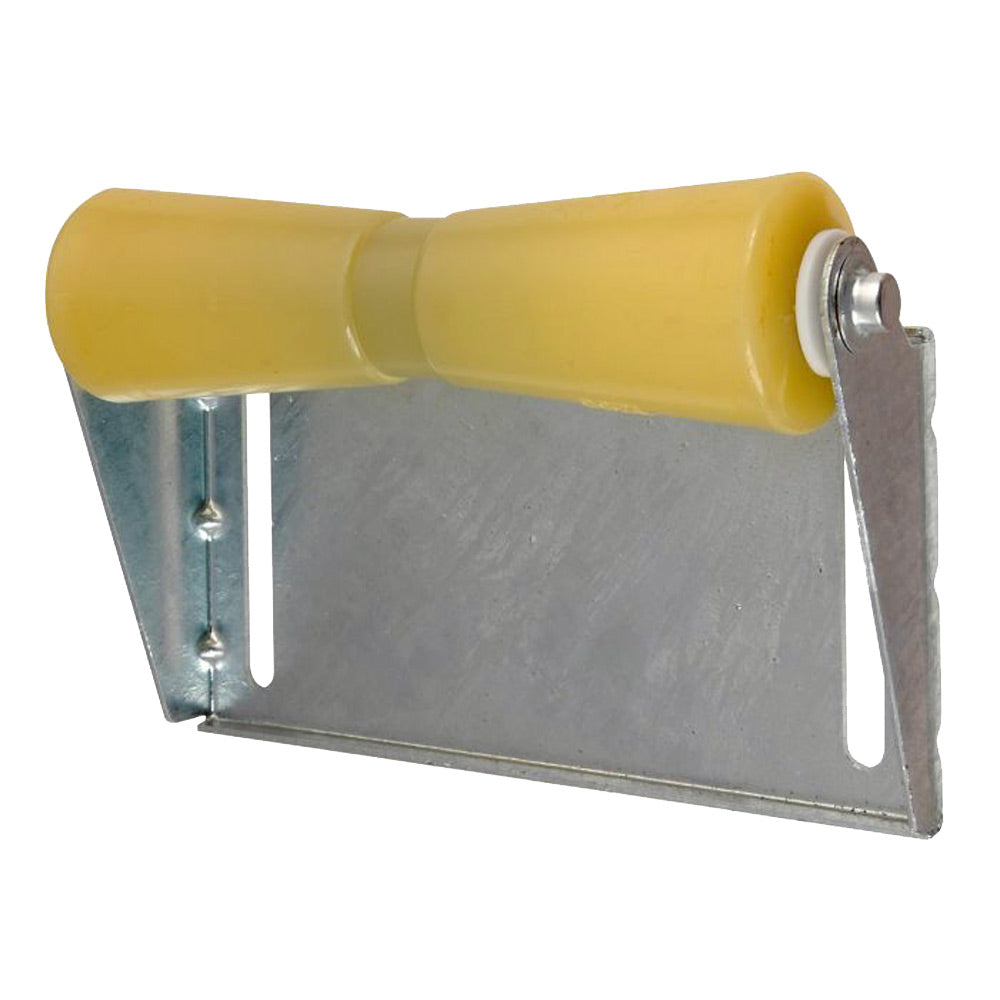 CE Smith Panel Bracket Assembly 12 Keel Roller Yellow TPR 10455G
