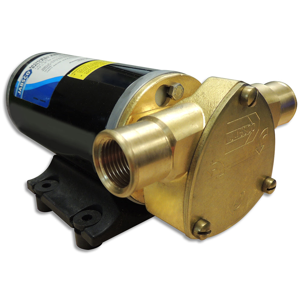 Jabsco Ballast King Bronze DC Pump wReversing Switch 15 GPM 226109507