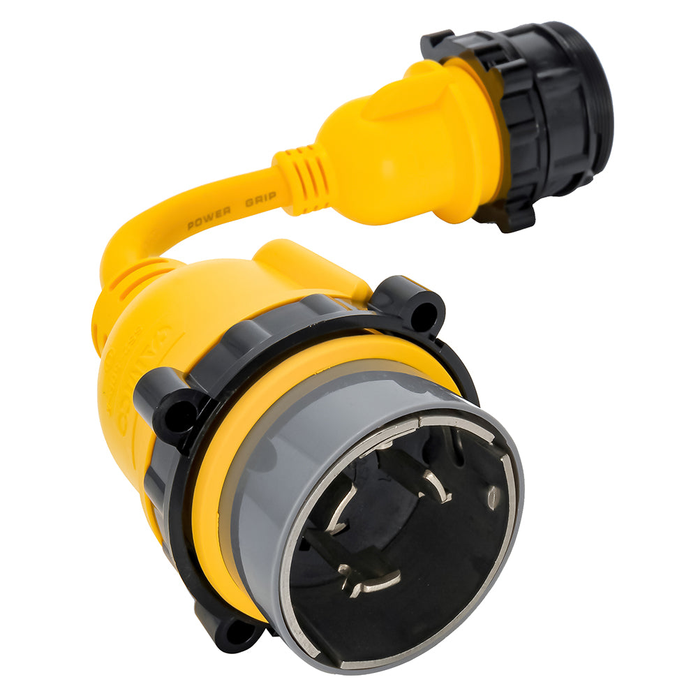 Camco 50AM30AF Power Grip Marine 12 Locking Adapter MLockFLocking Adapter 55625