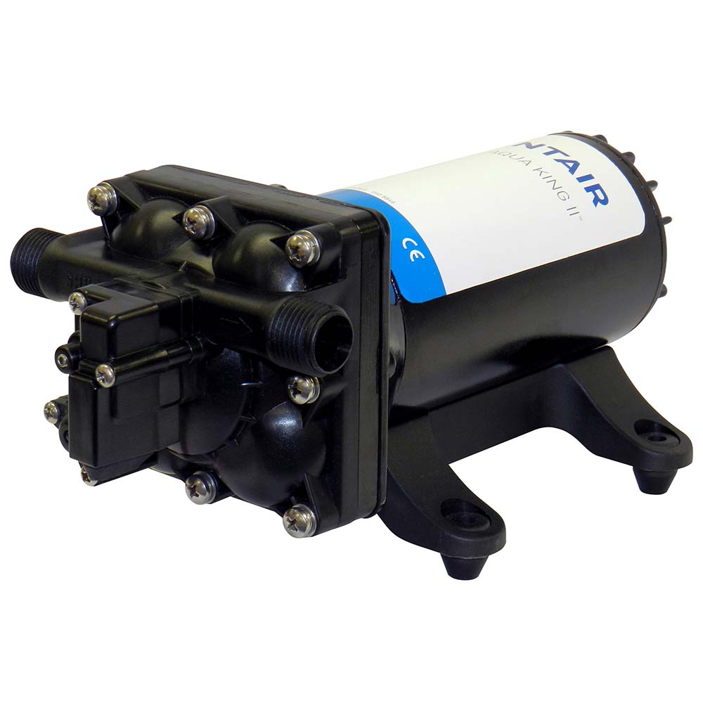 Shurflo by Pentair King II Premium 40 24VDC 40GPM 55PSI Fresh Water Pressure Pump wStrainer Fittings 4148163E75