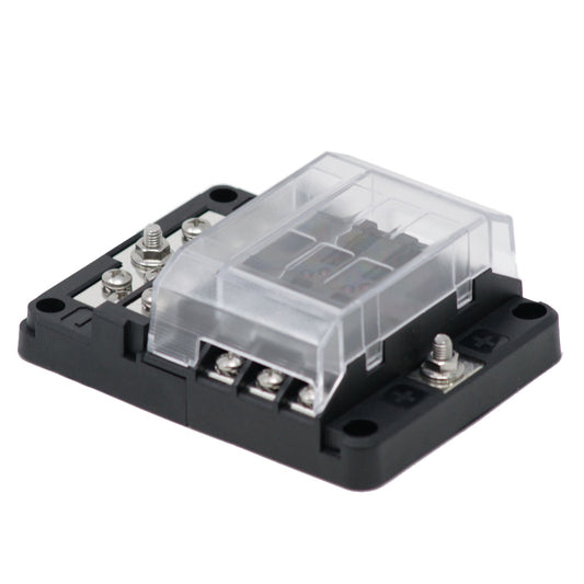 Egis RT Fuse Block 6 Position wGround  LED Indication 8025