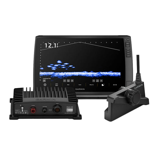 Garmin ECHOMAP Ultra 2 Ice House System wECHOMAP Ultra 2 166sv Chartplotter  LiveScope Plus System 0100338602