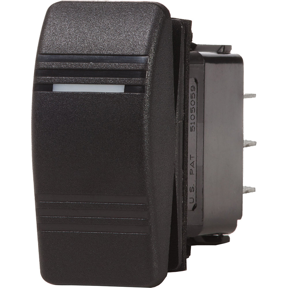 Blue Sea 8284 Water Resistant Contura III Switch  ONOFFON  Black 8284