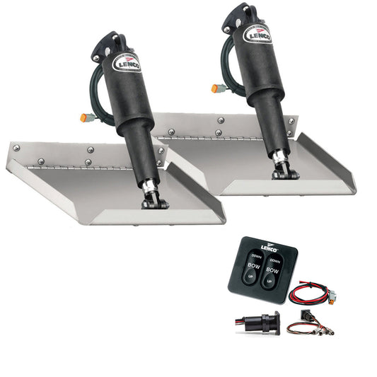 Lenco 12 x 18 Edgemount Kit wStandard Tactile Switch Kit 12V TT12X18E