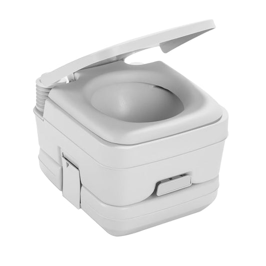 Dometic 964 Portable Toilet wMounting Brackets  25 Gallon  Platinum  311096406