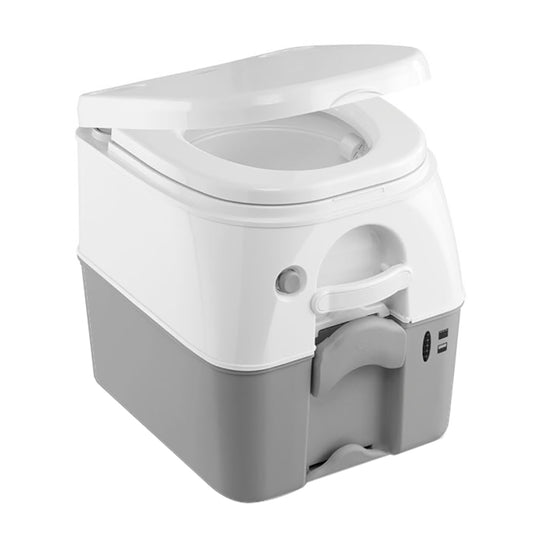 Dometic 975 MSD Portable Toilet wMounting Brackets  5 Gallon  Grey  301197506