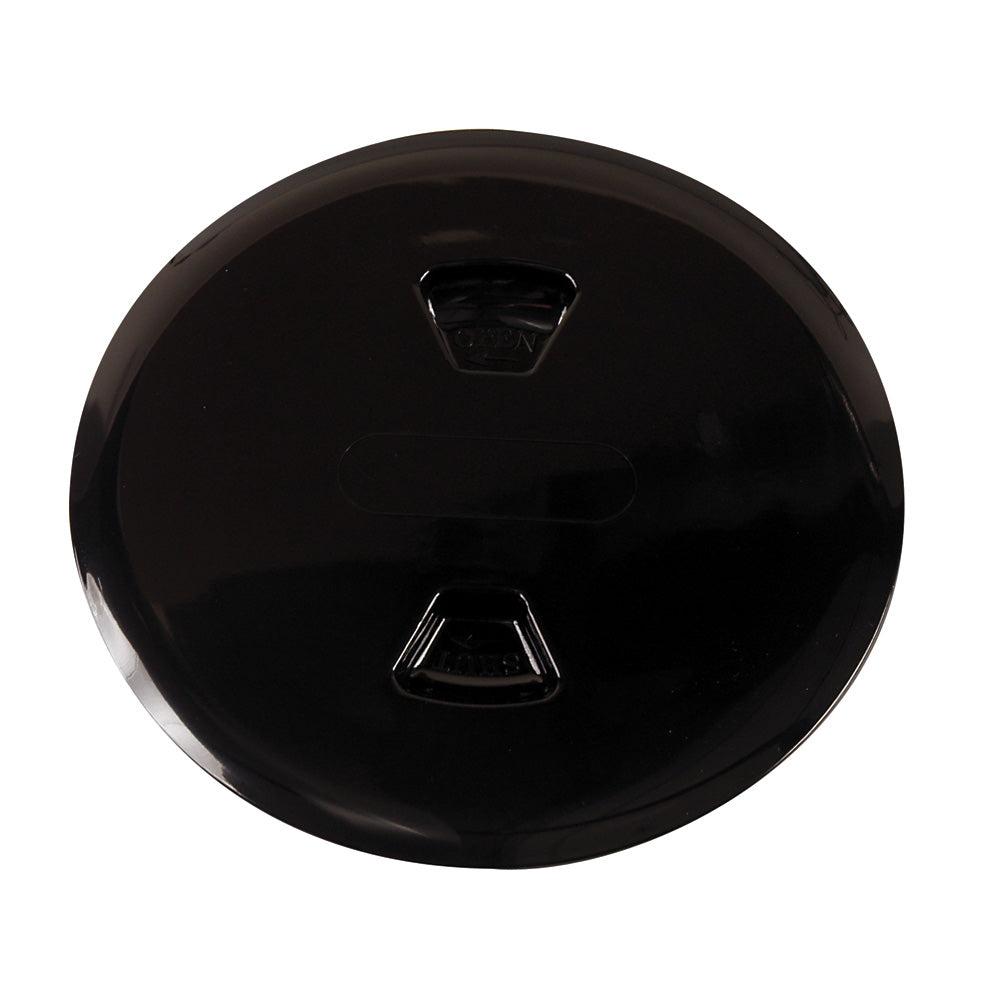 Beckson 5 TwistOut Deck Plate  Black DP50B
