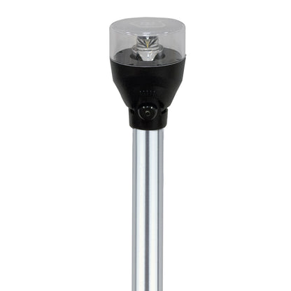 Attwood LED Articulating All Around Light  24 Pole 553024A7
