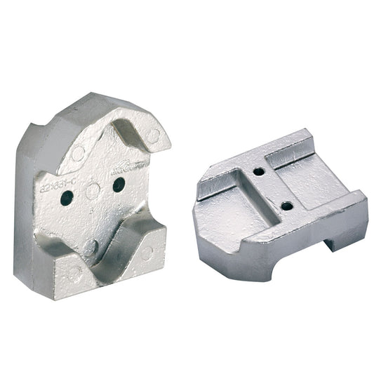 Tecnoseal Gimbal Block Anode  Aluminum 00806BISAL