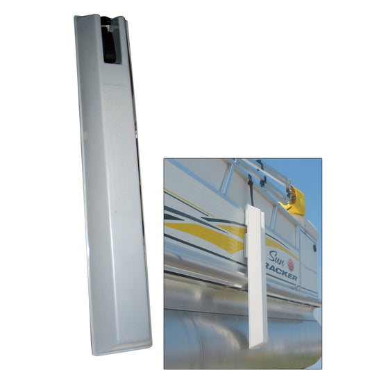 Dock Edge TOON Pontoon Boat Fender  36  Grey DE53135F