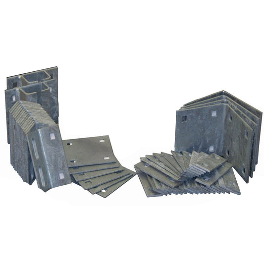 Dock Edge Dock 2 Go Modular 6 x 12 Floating Dock Hardware Kit DE85272F