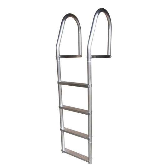 Dock Edge Fixed Eco  Weld Free Aluminum 4Step Dock Ladder DE2074F