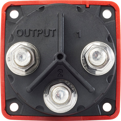 Blue Sea 6008 MSeries Battery Switch 3 Position  Red 6008
