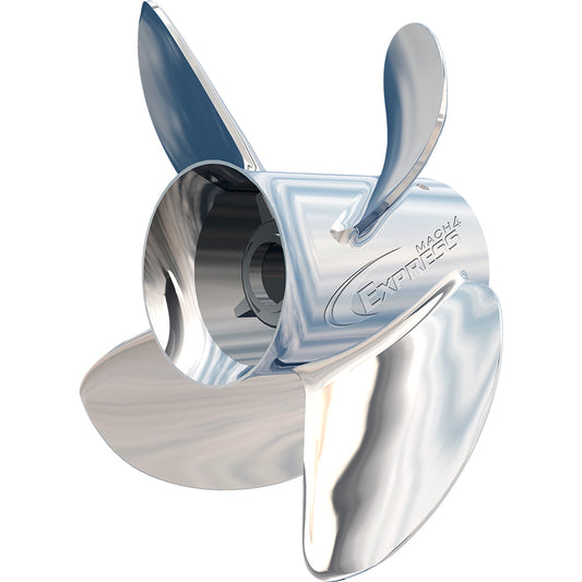 Turning Point Express Mach4  Left Hand  Stainless Steel Propeller  EX15134L  4Blade  153 x 13 Pitch 31501340