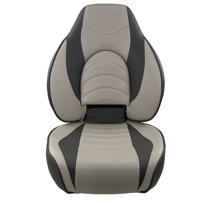 Springfield Fish Pro High Back Folding Seat  CharcoalGrey 10416341