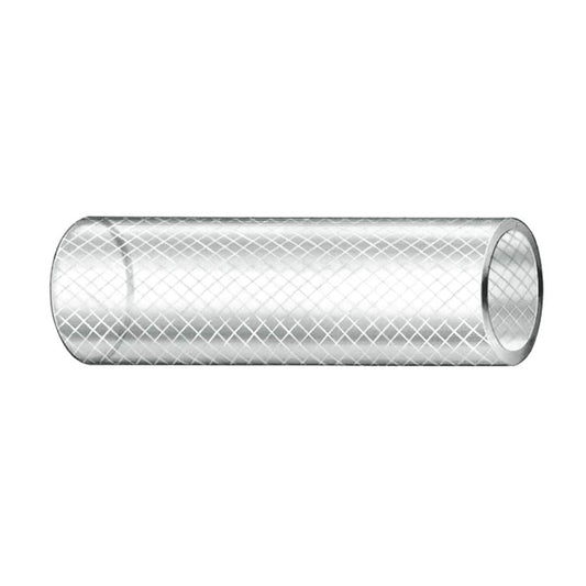 Trident Marine 1 x 50 Boxed Heavy Duty Reinforced PVC FDA Hose  Drinking Water Safe  Clear 1611006